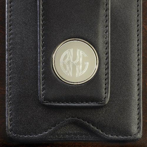 Monogram Wallet and Money Clip - Leather
