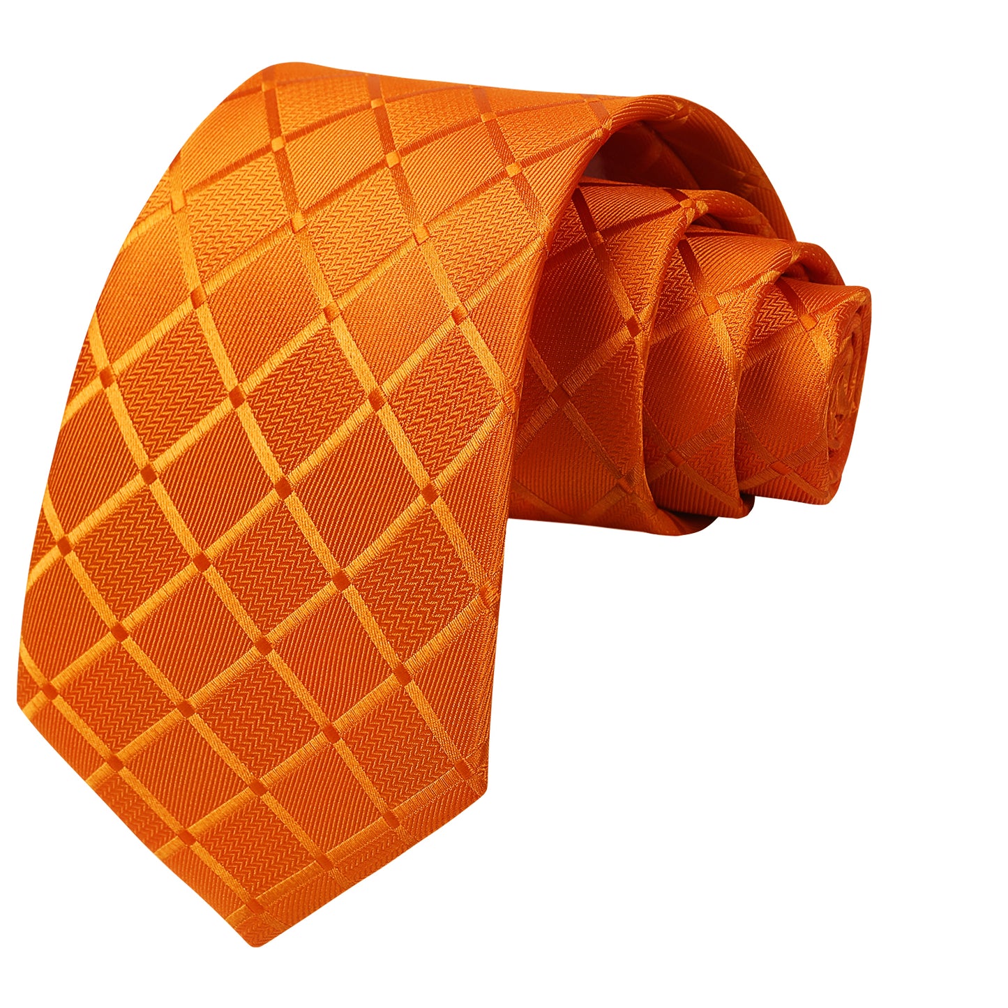 Men's Plaid Dark Tie, Neck Tie, Formal Tie