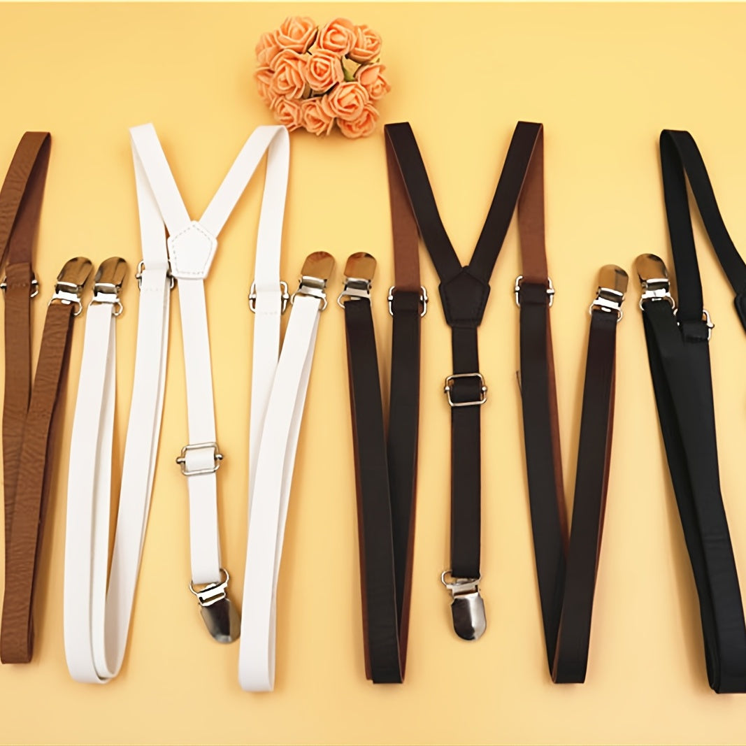 Men's Elegant Trendy Fashion PU Leather Suspender