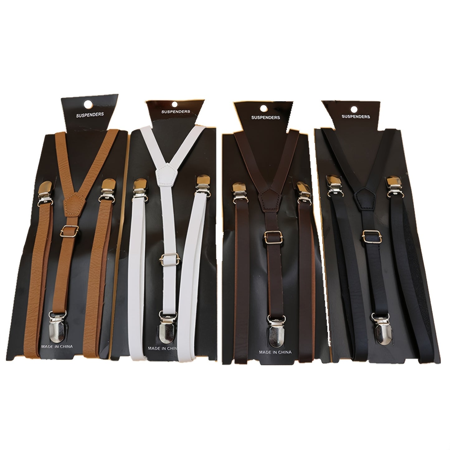 Men's Elegant Trendy Fashion PU Leather Suspender