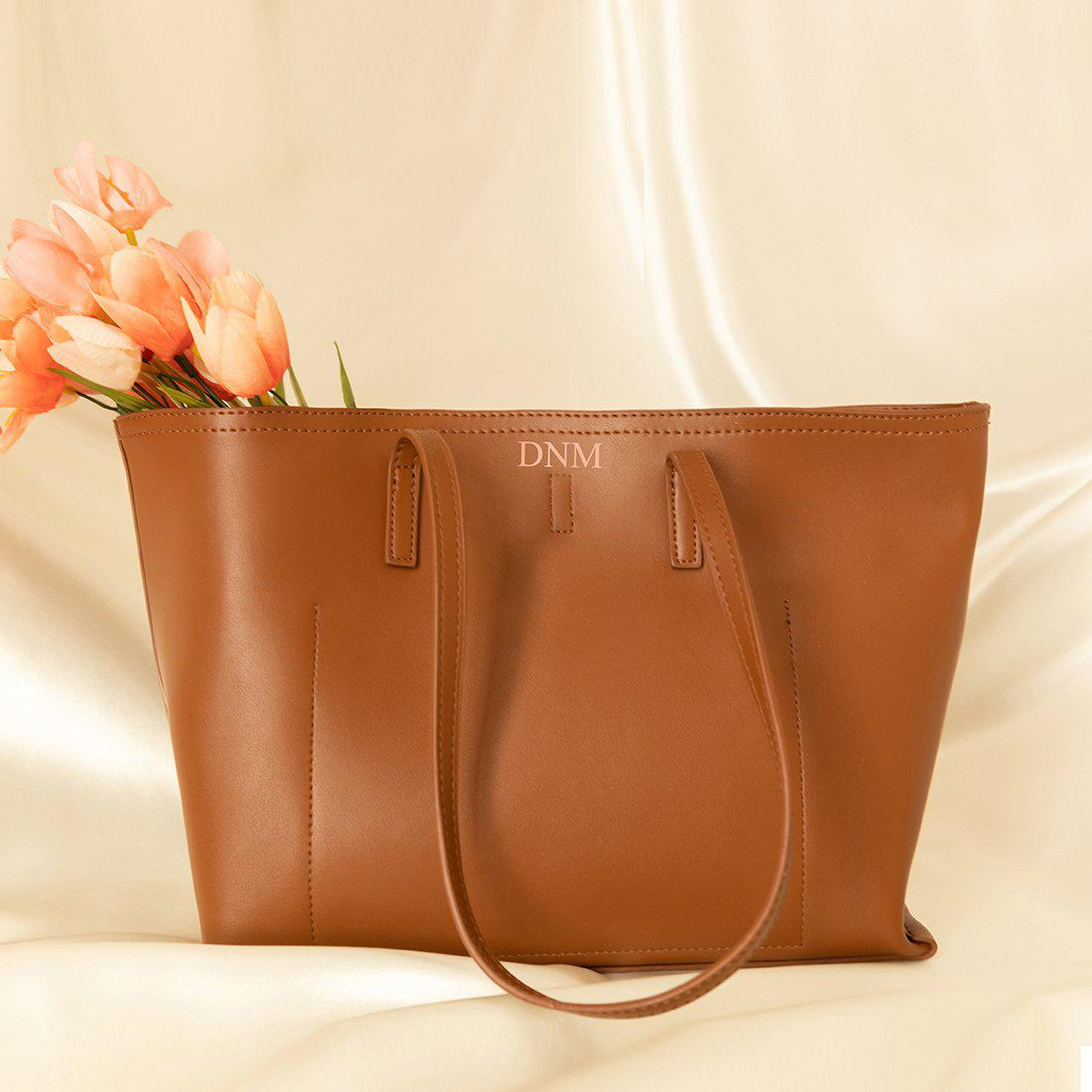 Personalized Vegan Leather Handbag