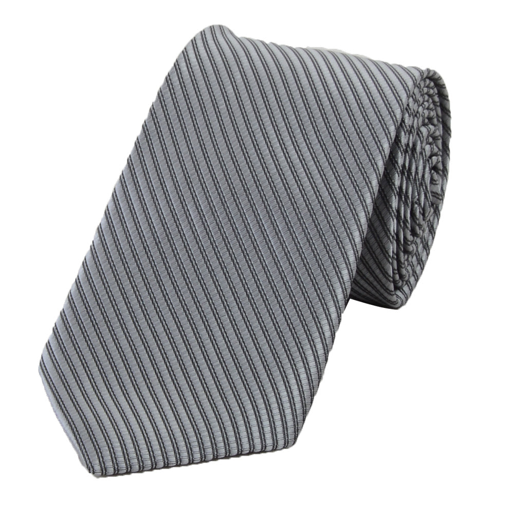 Solid Satin Tie Pure Color Necktie For Men