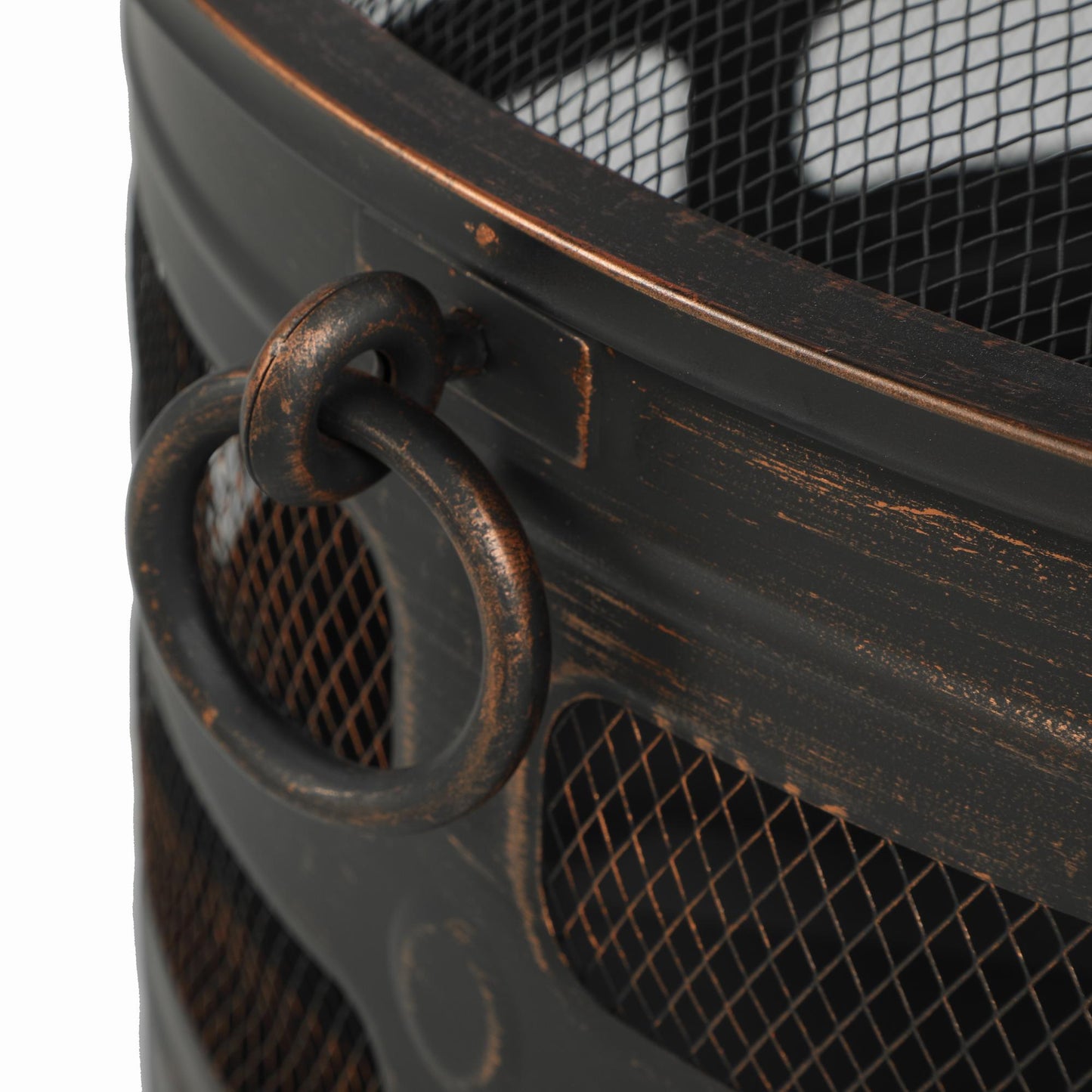 Jose 21.6'' H x 26'' W Steel Wood Burning Outdoor Fire Pit