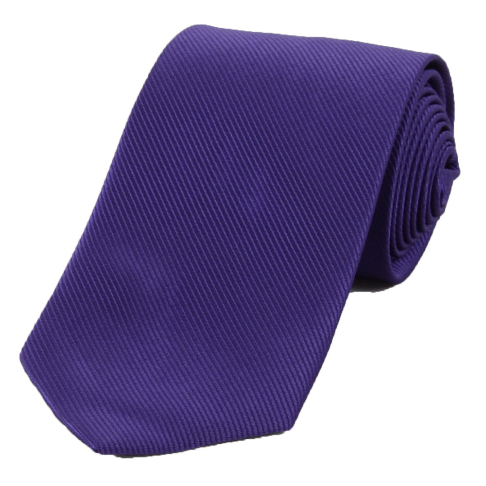 Solid Satin Tie Pure Color Necktie For Men