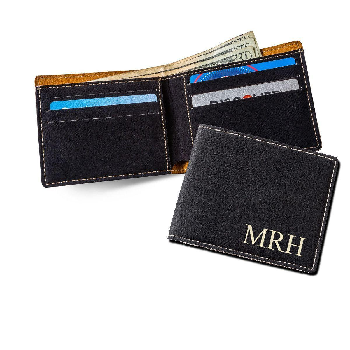 Personalized Bifold Wallet - Monogram