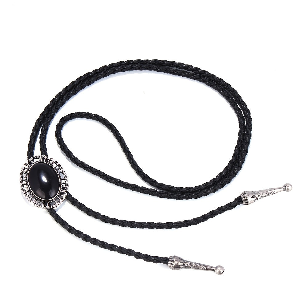 BOLO Tie For Women Men, Bridegroom Wedding Necklace, Vintage, Western Cowboy Necktie