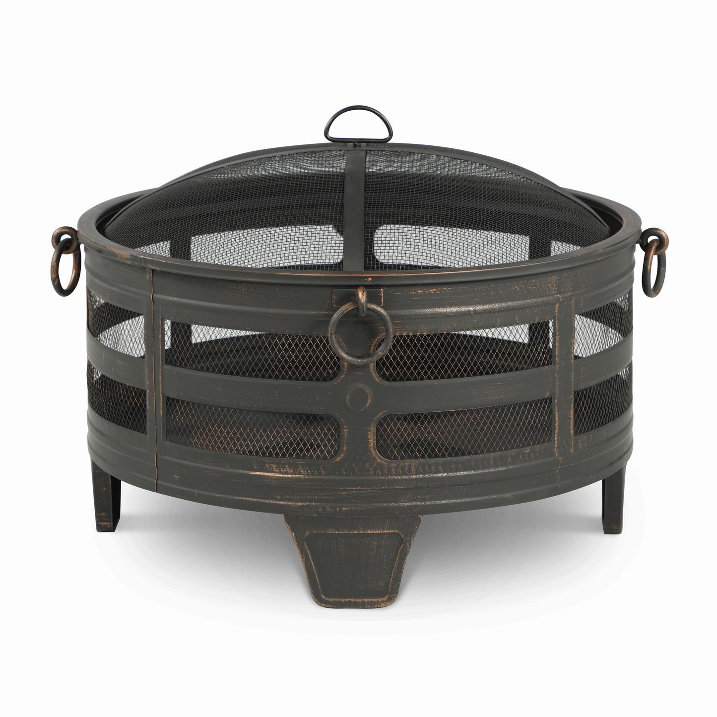 Jose 21.6'' H x 26'' W Steel Wood Burning Outdoor Fire Pit